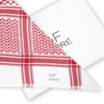 ⁦شماغ جي اف فيري أحمر EMZ FLR⁩ - الصورة ⁦6⁩