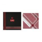 شماغ البسام الختم الأسود إنجليزي