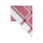 ⁦شماغ ميباج احمر غامق⁩ - الصورة ⁦6⁩