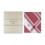 شماغ فيلفيت إليت أحمر