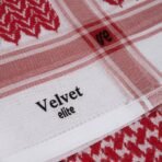 شماغ فيلفيت إليت أحمر - Image 2