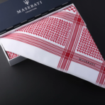 ⁦شماغ مازيراتي احمر MASE-R⁩ - الصورة ⁦4⁩