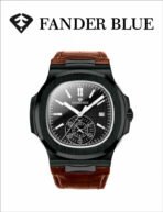 ⁦ساعة فندر بلو جلد⁩ - الصورة ⁦2⁩