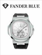 ⁦ساعة فندر بلو جلد⁩ - الصورة ⁦4⁩