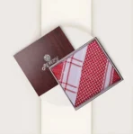 شماغ REVERY خطوط حمراء موديل 2024 - Image 4