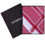 ⁦شماغ ديفنشي الانجليزي دم الغزال⁩ - الصورة ⁦7⁩