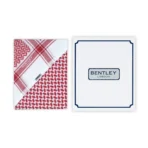 شماغ بنتلي احمر كلاسيك غامق دم الغزال B10 *