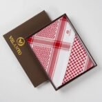 شماغين فلانتو (رسمي- أبيض كلاسيك) - Image 2