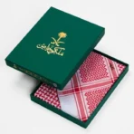 شماغ ملكي خاص احمر غامق 2024 - Image 5