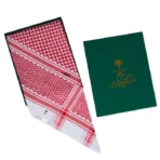 شماغ ملكي خاص احمر غامق 2024 - Image 4