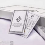 ⁦قماش ماركة دافنشي لون ابيض⁩ - الصورة ⁦3⁩