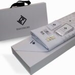 قماش ماركة دافنشي لون ابيض