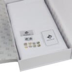 ⁦قماش ماركة دافنشي لون ابيض⁩ - الصورة ⁦7⁩