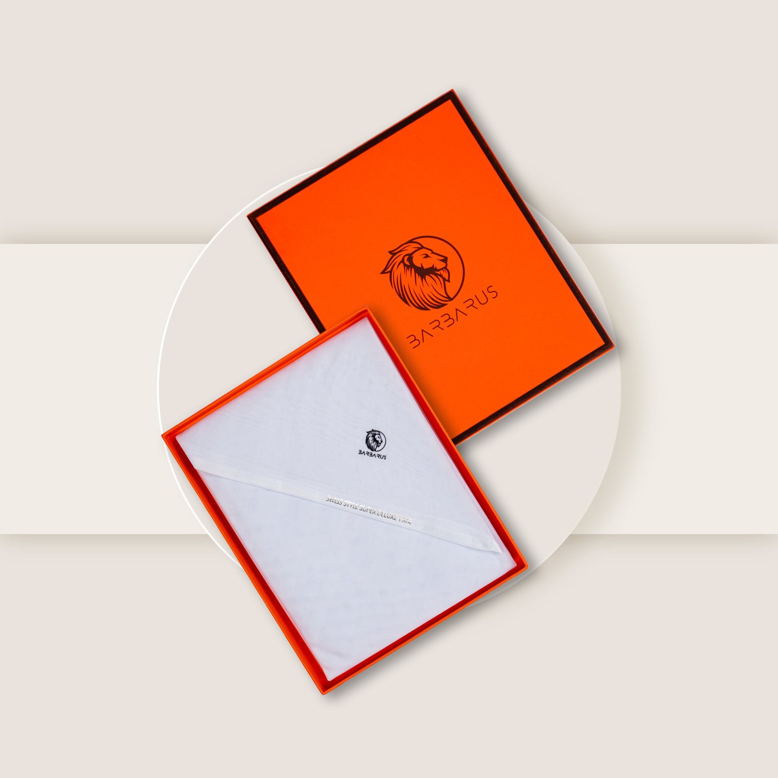 29 غترة بيضاء ماركة بربروس - الصورة 1